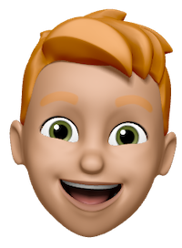 Simon as an emoji saying hi